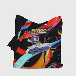 Сумка-шопер Sonic Free Riders - Hedgehog, цвет: 3D-принт