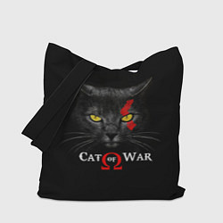 Сумка-шопер Cat of war collab, цвет: 3D-принт