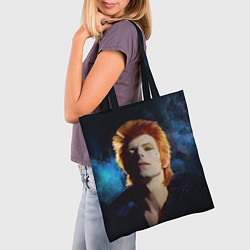 Сумка-шопер David Bowie - Jean Genie, цвет: 3D-принт — фото 2