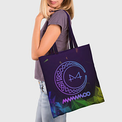 Сумка-шопер Mamamoo emblem, цвет: 3D-принт — фото 2
