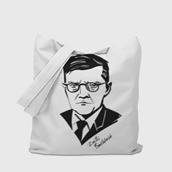 Сумка-шопер Dmitry Shostakovich, цвет: 3D-принт