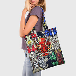Сумка-шопер Irazumi devil, цвет: 3D-принт — фото 2