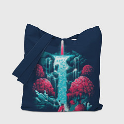 Сумка-шопер Hyper Light Drifter, цвет: 3D-принт