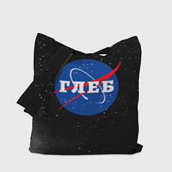 Сумка-шопер Глеб Наса космос, цвет: 3D-принт