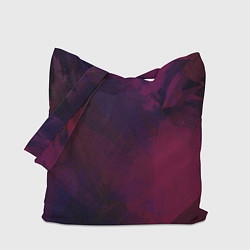 Сумка-шопер Фиолетовый мазок, цвет: 3D-принт
