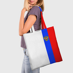 Сумка-шопер Цвета России - герб, цвет: 3D-принт — фото 2