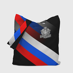 Сумка-шоппер Пограничные войска - флаг РФ