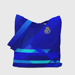 Сумка-шопер Реал Мадрид фк эмблема, цвет: 3D-принт