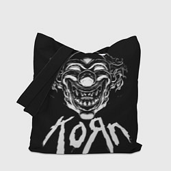 Сумка-шопер KoЯn - clown face, цвет: 3D-принт