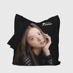 Сумка-шопер Blackpink Cute Jisoo Kim, цвет: 3D-принт