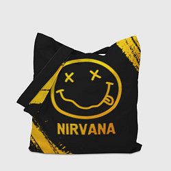 Сумка-шопер Nirvana - gold gradient, цвет: 3D-принт