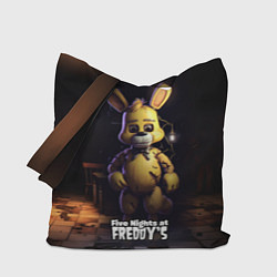 Сумка-шопер Spring Bonnie Five Nights at Freddys, цвет: 3D-принт