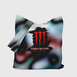 Сумка-шопер Monster Energy juce, цвет: 3D-принт