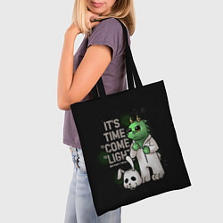 Сумка-шопер Время пришло - 2024, цвет: 3D-принт — фото 2