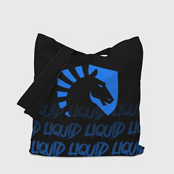 Сумка-шопер Team Liquid style, цвет: 3D-принт