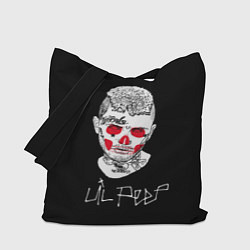 Сумка-шопер Lil Peep idol 2023, цвет: 3D-принт