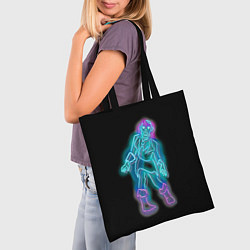 Сумка-шопер Neon undead, цвет: 3D-принт — фото 2