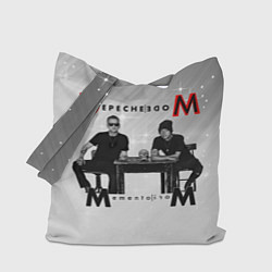 Сумка-шопер Depeche Mode - Mememto Mori Dave and Martin, цвет: 3D-принт