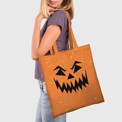 Сумка-шопер Тайны хэллоуина, цвет: 3D-принт — фото 2
