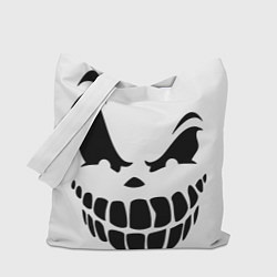 Сумка-шопер The ghost is smiling, цвет: 3D-принт