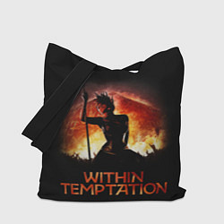 Сумка-шопер Within Temptation Sharon, цвет: 3D-принт