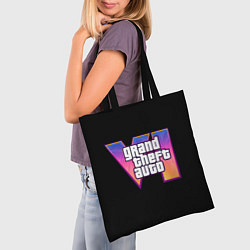 Сумка-шопер Grand Theft Auto 6, цвет: 3D-принт — фото 2