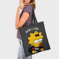 Сумка-шопер Bad girl Мэгги, цвет: 3D-принт — фото 2