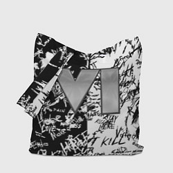 Сумка-шоппер GTA 6 чб