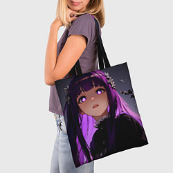 Сумка-шопер Ферн: Темное освещенеие, цвет: 3D-принт — фото 2