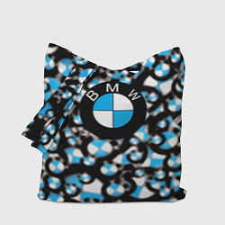 Сумка-шопер BMW sportlogo, цвет: 3D-принт
