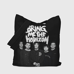 Сумка-шопер Bring me the horizon - group, цвет: 3D-принт