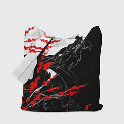 Сумка-шопер Tokyo Dragon, цвет: 3D-принт
