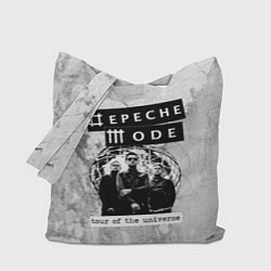 Сумка-шопер Depeche Mode - Touring the universe группа, цвет: 3D-принт