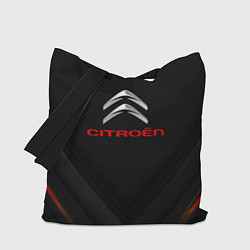 Сумка-шопер Citroen sport geometry, цвет: 3D-принт
