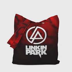 Сумка-шопер Linkin park strom честер, цвет: 3D-принт