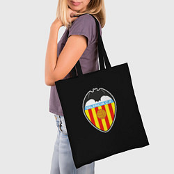 Сумка-шопер Valencia fc club sport, цвет: 3D-принт — фото 2