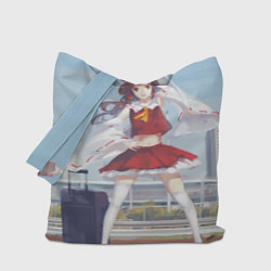 Сумка-шопер Touhou Project Рейму Cute, цвет: 3D-принт