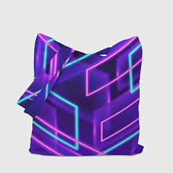 Сумка-шоппер Neon Geometric