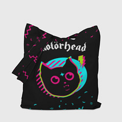 Сумка-шопер Motorhead - rock star cat, цвет: 3D-принт