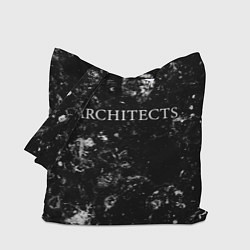 Сумка-шопер Architects black ice, цвет: 3D-принт