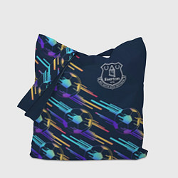 Сумка-шопер Everton градиентные мячи, цвет: 3D-принт