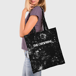 Сумка-шопер The Offspring black ice, цвет: 3D-принт — фото 2