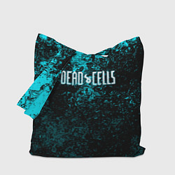 Сумка-шопер Dead Cells брызги красок, цвет: 3D-принт