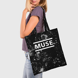 Сумка-шопер Muse black ice, цвет: 3D-принт — фото 2
