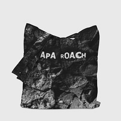 Сумка-шопер Papa Roach black graphite, цвет: 3D-принт