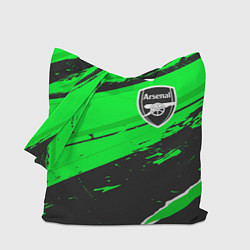 Сумка-шопер Arsenal sport green, цвет: 3D-принт