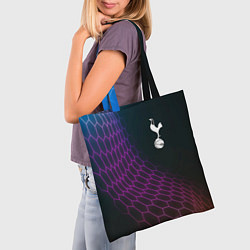 Сумка-шопер Tottenham футбольная сетка, цвет: 3D-принт — фото 2
