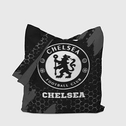 Сумка-шопер Chelsea sport на темном фоне, цвет: 3D-принт