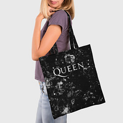 Сумка-шопер Queen black ice, цвет: 3D-принт — фото 2