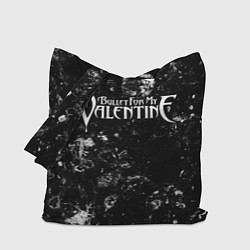 Сумка-шопер Bullet For My Valentine black ice, цвет: 3D-принт